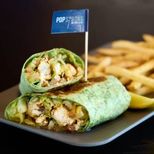 Blackened Mahi Wrap