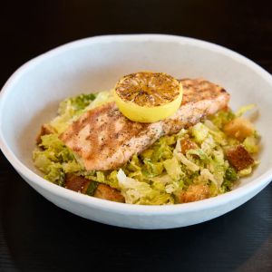 Grilled Salmon Caesar